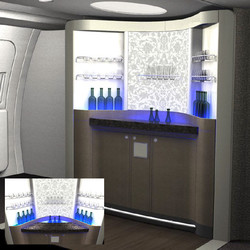 2007 jet airways b777 bar unit