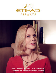 Etihad Launch ‘Flying Reimagined’ TV Commercial Starring Nicole Kidman