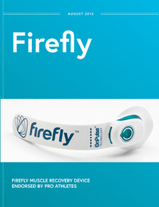 Firefly muscle recovery device endorsed by pro athletes