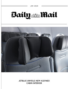 JetBlue unveils new cabin interior