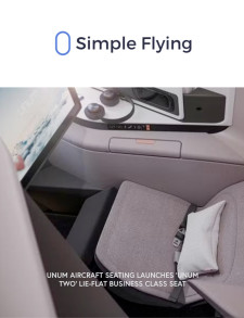 Lightweight Comfort: Unum Aircraft Seating Launches 'Unum Two' Lie-Flat Business Class Seat
