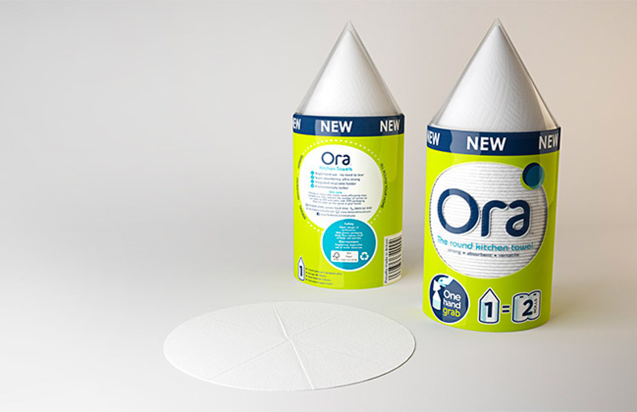 Ora round paper towel set to disrupt the industry